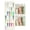 Beige, variant on NiHome Multi-Functional 35 Pockets Door Hanging Organizer fit for Stanley Tumbler in Kitchen, Pantry, Bathroom, Large Capacity Elastic Mesh Secure Storage Water Bottle Cup Holder, Foldable (Pink
