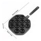thumbnail image 3 of Molde Antiadherente para Albóndigas Pulpo Bandeja Hornear Con 12 Orificios Compartimentos, 3 of 3