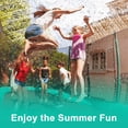thumbnail image 2 of Trampoline Sprinkler Water Spray Outdoor Summer Fun Backyard Waterpark Pool Game Kids Toy (12m), 2 of 8