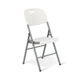 thumbnail image 1 of Silla Plegable Uso Rudo Reforzado Interior Y Exterior, Marthing  Eventos Fiestas Y Banquetes Al Aire Libre Resistentes Interperie Silla De Uso Rudo Hogar Jardin Y Camping Blanco, 1 of 9