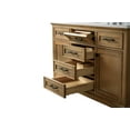 thumbnail image 6 of Design Element Milano 54" Single Sink Oak Bath Vanity with White Quartz Top, 6 of 16