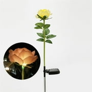 Dvkptbk Solar Garden Lights, Warm White Solar Lights Outdoor, Bright LED Outdoor Lights for Yard, , , Patio, and Walkway