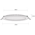 thumbnail image 3 of Estevez Luminario Led para Empotrar en Techo, Modelo Flat Smart RGBW, 3 of 3