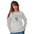 thumbnail image 3 of Spinach Makes Ya Stronger Popeye Sweatshirt for Men or Women Brisco Brands S, 3 of 6