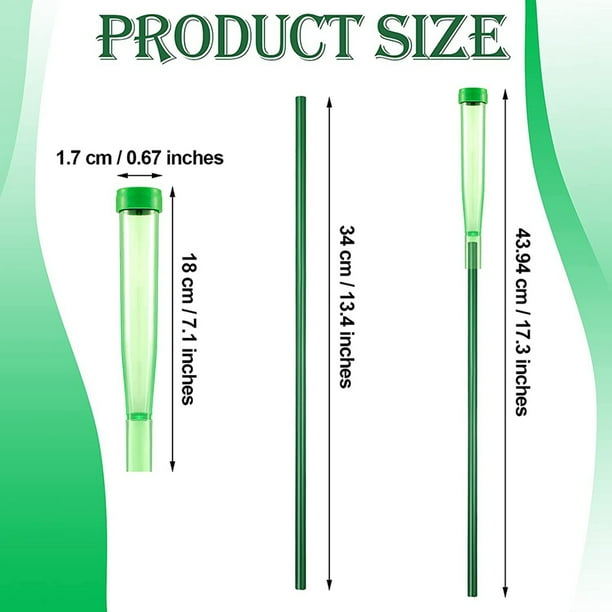 25 Pack Floral Water Tubes for Flowers Long Flower Water Tubes for