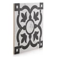 thumbnail image 2 of Industry Tile 9"x9" Elegance Statuario Flower Pattern Porcelain Floor/Wall Tile (12.27 Sq. ft./Box), 2 of 6