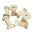 thumbnail image 1 of LOVEVER thread spool 20Pcs Unfinished Wood Spools Empty Wooden Thread Spools for Sewing Crafts, 1 of 7