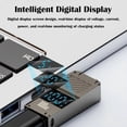 thumbnail image 5 of PD 100W Laptop Charging Adapter Type-C to DC 4.0x1.7mm Digital Display Zinc Alloy Charging Converter, 5 of 5