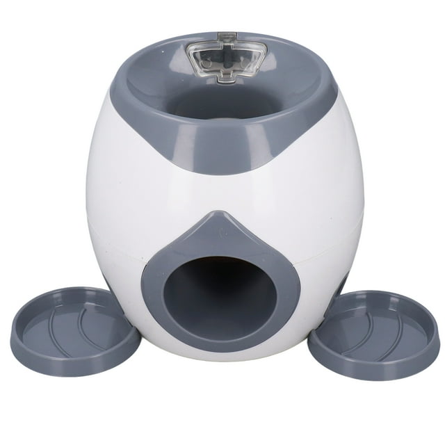 Automatic Dog Ball Launcher, Interactive Dog Ball Thrower Fetch Toy With 2 Tennis Balls, Automatic Dog Feeder Ball Launcher Throwing Game Machine For Dogs Training