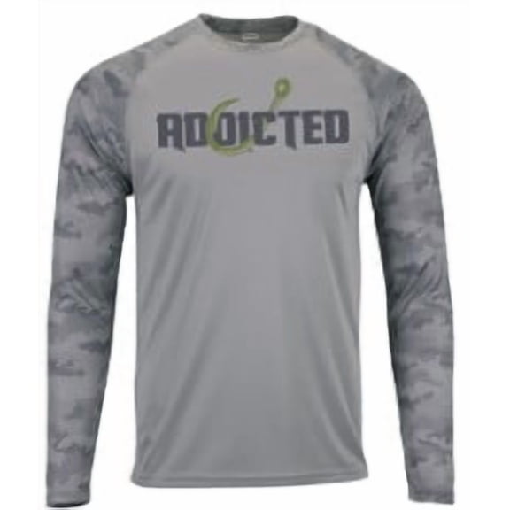 Addicted Fishing, Camo Sleeve, UPF, Large Size, 1 Piece