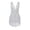 White, variant on Women's Fashion Solid Color Mesh See Through Pajamas Robe Fringe Romper