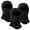 Black, variant on REDESS Balaclava Face Mask for Men and Women Winter Windproof Breathable Lightweight Ski Mask, Black, 3-Pack