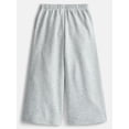 thumbnail image 2 of Wonder Nation Girls Wide Leg Fleece Pants, Sizes 4-18 & Plus, 2 of 3