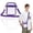Purple, variant on Small Clear Purses for Women Men, Transparent Backpack Single Shoulder Jelly Bag Sports Travel Bag Portable Bag Transparent Wallet Sports Field Sports Field Transparent