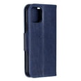 thumbnail image 2 of Allytech iPhone 11 Pro Case (5.8"), Slim Fit PU Leather Folio Butterfly Embossed Shockproof Wrist Hand Strap Flip Cards Holder Wallet Case TPU Back Cover for Apple iPhone 11 Pro 5.8-inch, Blue, 2 of 8