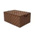 thumbnail image 3 of Cesto Organizadora Tejida Para Ropa Y Lavandería Caja Café, 3 of 6