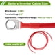thumbnail image 3 of Cable de inversor de batería universal de 3/8" terminal 8 AWG rojo 8 pies cable de batería de cobre estañado 1 pc, 3 of 7