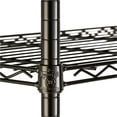 thumbnail image 3 of Honey-Can-Do 5-Shelf Steel Adjustable Storage Shelves, Black, Holds up to 350 lb per Shelf, 3 of 6