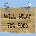 thumbnail image 3 of CafePress - WILL BELAY FOR FOOD Light T Shirt - Men's Classic Graphic T-Shirt, 3 of 4