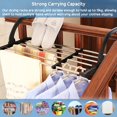thumbnail image 5 of SHAR Retractable Quick Dryer Hanging Dryer Stainless Steel Metal 42-73cm Radiator Dryer Foldable Dryer Balcony Drying Rack for Wet Clothes, 5 of 5