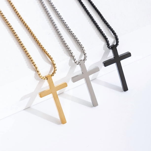 Elegante collar colgante para mujer - Cadena ajustable de acero inoxidable, regalo de joyería con acabado pulido y hipoalergénico y resistente al deslustre