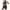 Sky Blue, variant on Womens 2 Piece Workout Sets - Seamless Ribbed Gym Athletic Yoga Outfits Sports Bra One Shoulder Crop Tops Biker Shorts on Clearance