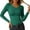 Green, variant on MIXUE Boho Tops For Women Autumn Winter Knit Solid Color Round Neck Long Sleeve Slim Fit Basic Soft Pullover Shirts For Women Tshirts Streetwear,Blue,S