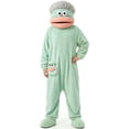 thumbnail image 2 of Unisex Plush Monster Onesie Pajamas, Ultra-Soft Flannel One-Piece Costume Loungewear, Onesie Pajamas Cozy Home Loungewear, 2 of 5