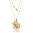 thumbnail image 4 of Harry Potter Wizarding World Golden Snitch Initial W Gold Plated Pendant Necklace, 18", 4 of 5