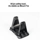 thumbnail image 5 of Soporte de gancho de bicicleta ajustable para montaje en pared | Percha universal para estacionamiento de bicicletas | Se adapta a neumáticos de 15-71mm | 8 Intervalos de marcha | Incluye tornillos, 5 of 9
