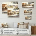 thumbnail image 4 of Designart Small Town Wild West II Canvas Wall Art, 4 of 5