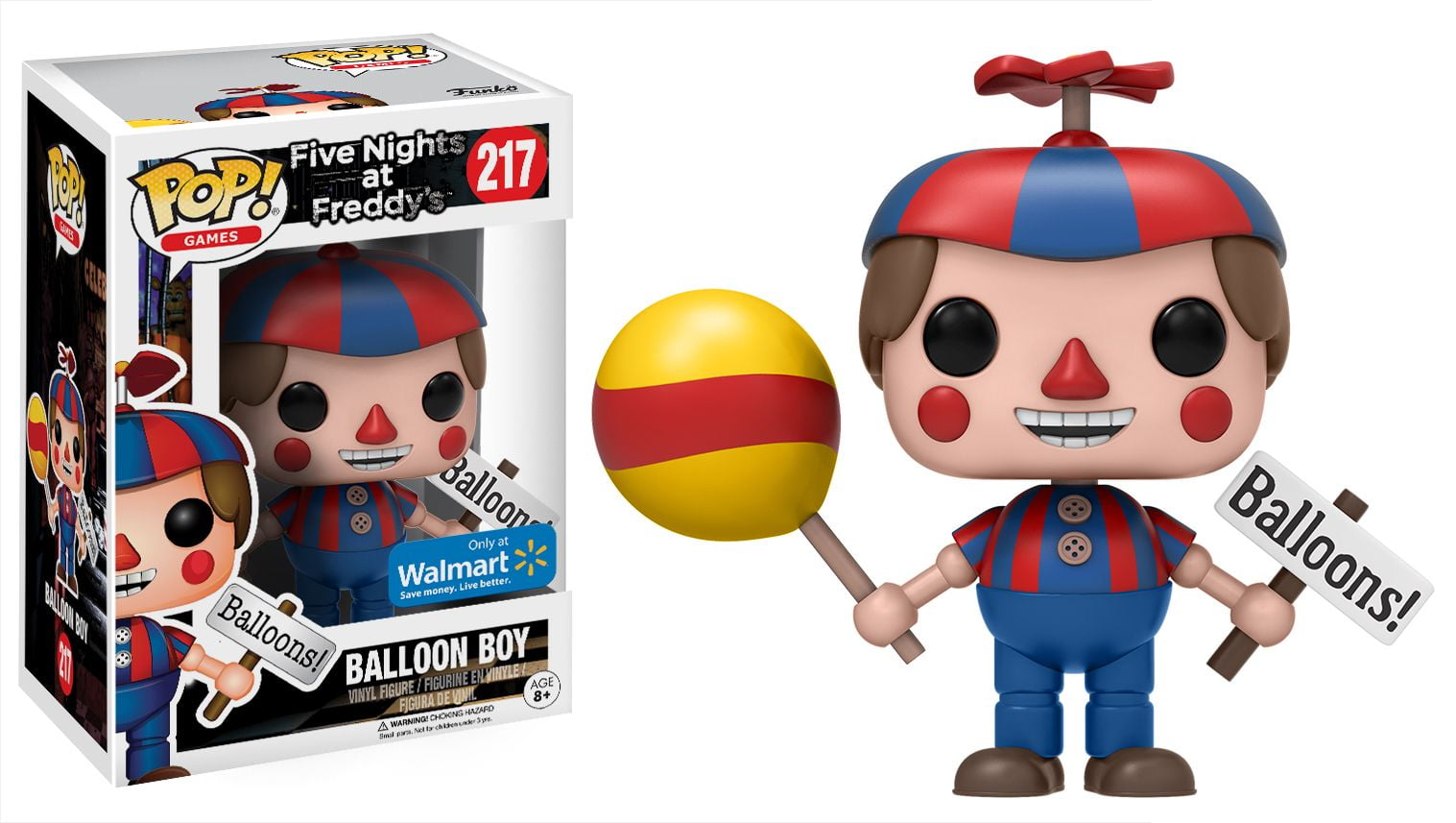 Funko Pop Games Five Nights At Freddy S Balloon Boy Walmart