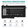 thumbnail image 4 of 1V1XF 51Wh Battery Replacement for DELL Precision 3540 3550 Latitude 5400 R8D7N, 4 of 6
