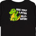thumbnail image 4 of Inktastic See You Later Alligator Boys or Girls Long Sleeve Toddler T-Shirt, 4 of 5