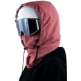 thumbnail image 1 of Visland Skiing Hat Waterproof 3-in-1 Thickened Fleece Lining Outdoor Riding Headgear Adjustable Drawstring Snowproof Thermal Hood, 1 of 8