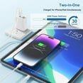 thumbnail image 5 of Iphone 14 Fast Charger[MFI Certified] Dual Port PD 3.0 Power USB C Wall Charger Adapter with 6ft Lightning Cable Compatible for IPhone 14/13/12/Mini/ Pro/Pro Max/SE 2020/11/Pro Max/XS/XS Max/XR/8P, 5 of 7