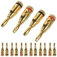 thumbnail image 4 of 12 pares de conector Banana de repuesto, conector Jack de Audio de 4mm, conector tipo Banana para sistema de sonido, 4 of 6