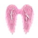 thumbnail image 2 of Alas de plumas de hada ángel para niños, disfraz de alas de ángel, accesorios de decoración para fiesta de Navidad Rosado, 2 of 8