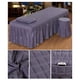 thumbnail image 2 of Juego de de SPA Ropa de Cama - Smoky -L Baoblaze Hoja de cenefa de mesa de masaje, 2 of 8
