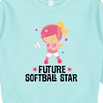 thumbnail image 3 of Inktastic Future Softball Star Girl Toddler Sweatshirt, 3 of 4