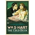 thumbnail image 2 of The Cold Deck L-R: William S. Hart Mildred Harris On Poster Art 1917. Movie Poster Masterprint, 2 of 2