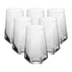 thumbnail image 1 of Set de 6 Vasos de Cristal Geométrico 540 ml, 1 of 2