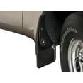thumbnail image 3 of WeatherTech Custom No Drill Splash Guard MudFlaps compatible with Ford Super Duty, Excursion, Front Pair - Black, 3 of 5
