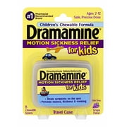 Dramamine Motion Sickness Relief for Kids Grape Flavor (Pack of 2)