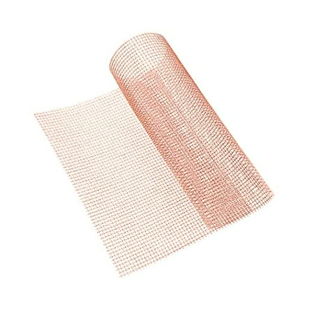 

1 Pack 10 Mesh 99.9% Pure Copper Screen Woven Mesh Screen Copper Mesh Cloth Fine Mesh 19.68x39.37 Inch