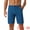 Blue, variant on DARING DIVA Men's Casual Lightweight Flat Front Board Shorts 30 Red