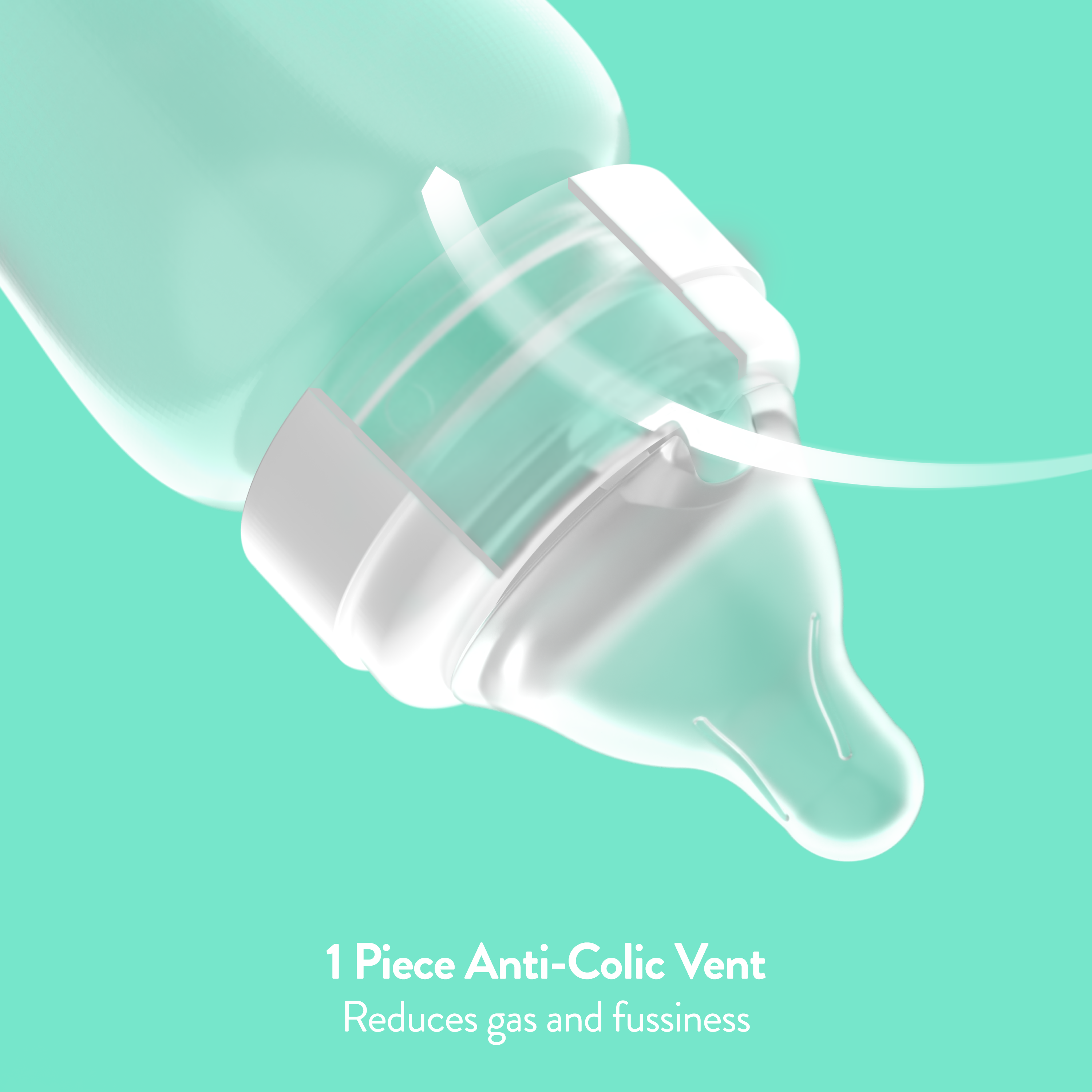 Evenflo Balance+ Wide Neck Baby Bottles, 9 oz, 6-Pack photo 2