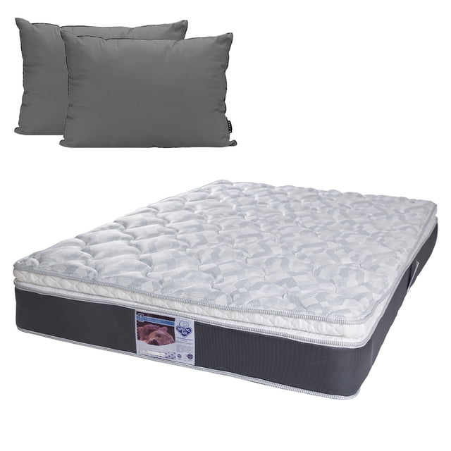 Colchón Queen Size + Almohada 2-Pack Spring Air Marte