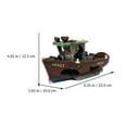thumbnail image 2 of 1pc Aquarium Fishing Boat Decor Fish Tank Craft Aquarium Decor Fish Tank Decor, 2 of 6