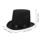 thumbnail image 3 of Sombrero de mago Sombreros de Lincoln Sombrero de copa Sombrero de mago Fiesta de disfraces Accesorio (Negro), 3 of 6